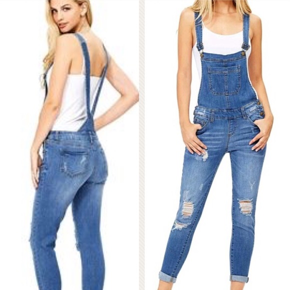 wax jeans overalls